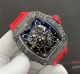 Super clone Richard Mille RM35 01 Carbon NTPT Watch Red Rubber Strap (9)_th.jpg
